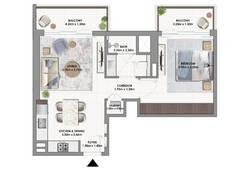 1 bedroom apartment